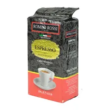 Кофе молотый Romeo Rossi эспрессо интенсо красный 250 г