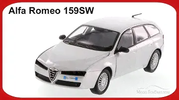Alfa Romeo 159SW, Silver - Showcasts 73372 - 1/24 Scale Diecast Car