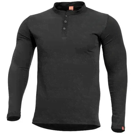 Рубашка ROMEO HENLEY Pentagon, цвет Black